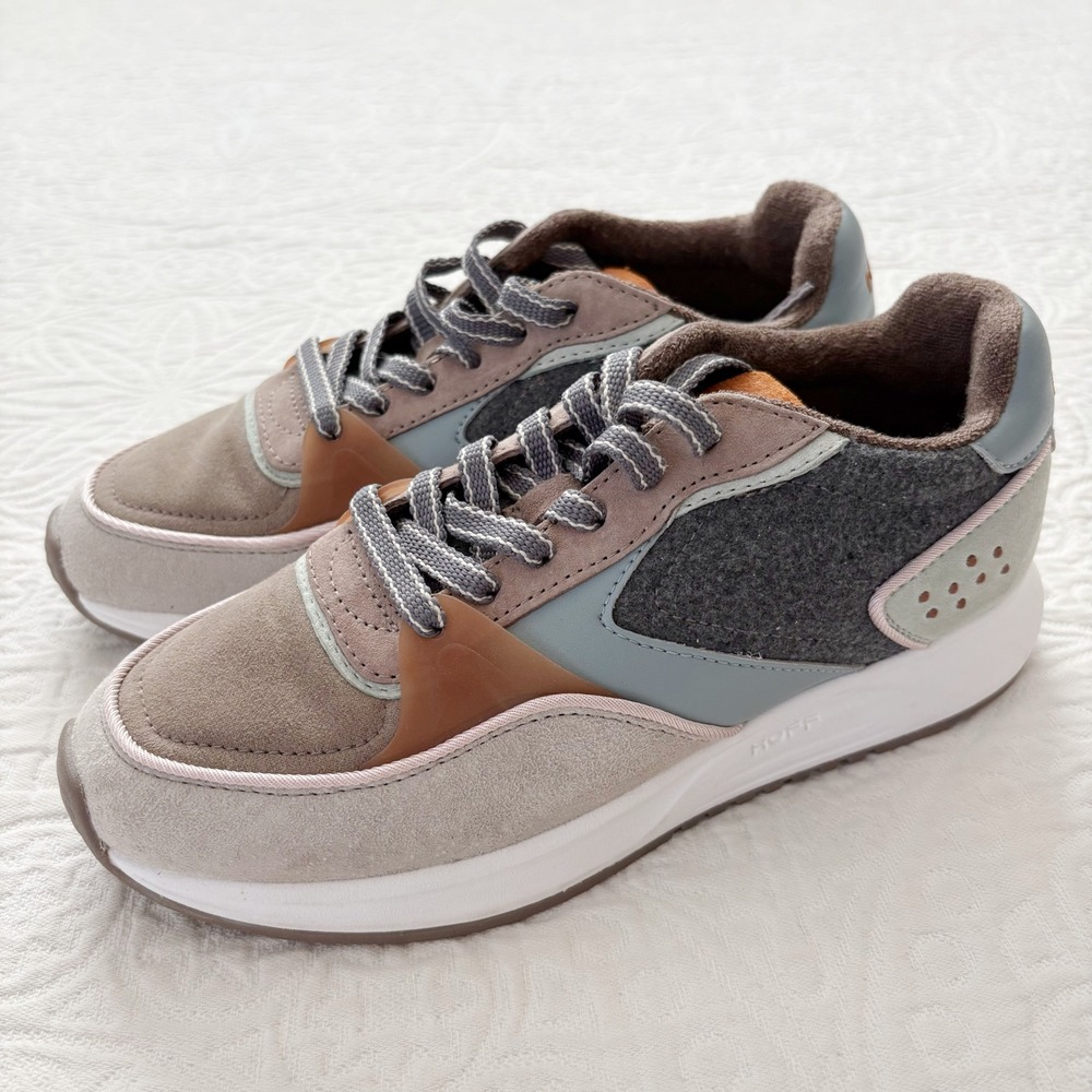 Hoff Women's District Buckingham Suede and Wool Sneaker US 7.5 EU 38